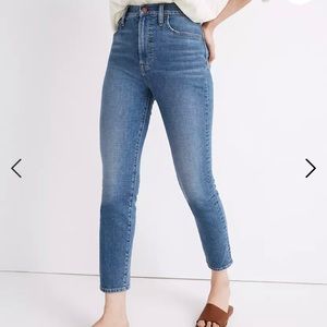 Madewell perfect vintage Jean petite crop